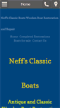 Mobile Screenshot of neffsclassicboats.com